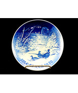 Bing &amp; Grondahl 6&quot; Christmas Plate,&quot;Pheasants in the Snow at Christmas&quot; ... - £11.71 GBP