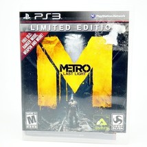 Metro Last Night ( Sony Playstation 3 ) PS3 Complete w/Case &amp; Manual Ex ... - $184.72 MXN