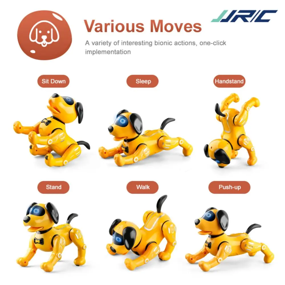 Original JJRC Smart Robot Dog Pet Charging Touch Sensing Dynamic Dancing Sound - £97.93 GBP