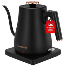 Electric Tea Kettle Auto Shut Off, 316 Stainless Steel Inner - £70.71 GBP