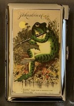 Frog Playing Flute Weed Cig Case With Built in Butane Lighter - £29.68 GBP