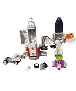 Vintage MBX Matchbox Mega Rig Shuttle Mission Play Set Space Alien Astro... - $38.52