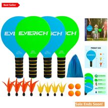 Elegant Wooden Paddle Ball Set - Fun for All Ages, Indoor &amp; Outdoor Games - $51.43