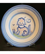 Country Scene Blue by M A HADLEY CAT Salad Plate 8 3/4 in Discontinued - $84.29 CAD