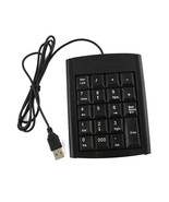USB 19 keys Numeric Number Keypad Keyboard For Laptop  Desktop PC - £7.70 GBP
