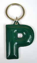 Marc by Marc Jacobs Alphabet Letter Initial Key Ring Chain Charm Holder Green P - £10.20 GBP