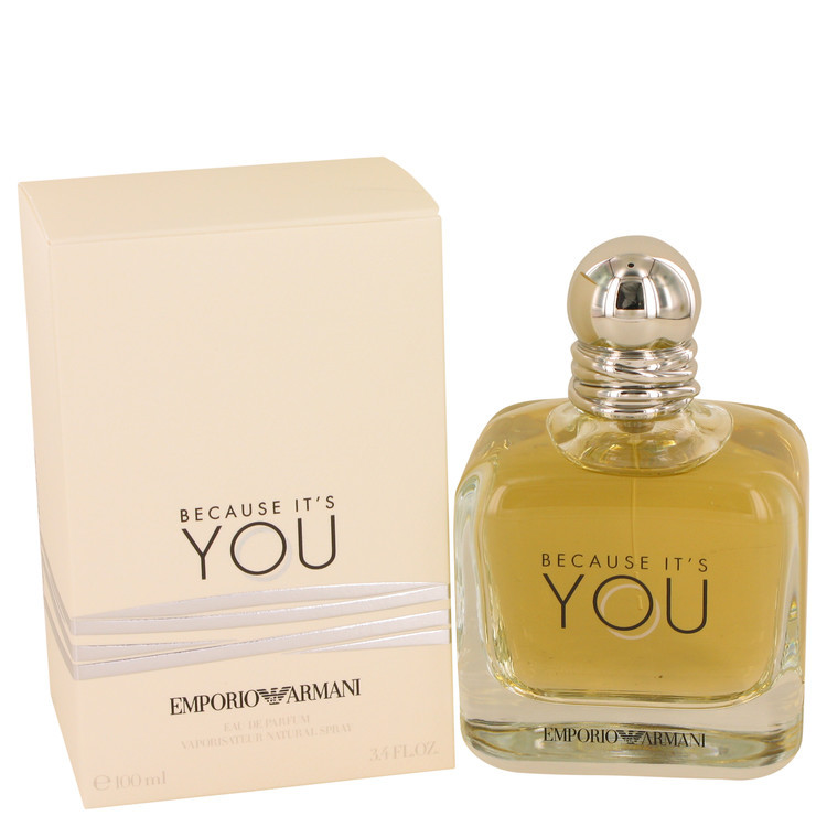 Because It's You by Emporio Armani Eau De Parfum Spray 3.4 oz - $108.95