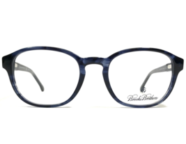 Brooks Brothers Brille Rahmen BB2024 6088 Schwarz Rauch Blau 50-20-145 - £57.58 GBP