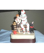 Norman Rockwell &quot;The Runaway&quot; Music Box Figurine - &quot;Send in the Clowns&quot; - £31.85 GBP