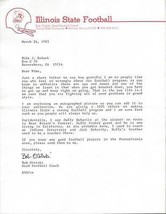 Bob Otolski Signed 1983 Typed Letter Illinois State Coach - £27.68 GBP
