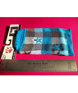 Pet Gift Dog Clothes XS Star Plaid Aqua Sweater Outfit Cold Weather Wear... - €4,65 EUR