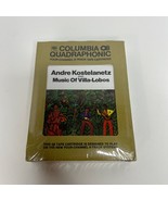 Kostelanetz Music of Villa-Lobos Quadraphonic 8-Track Tape Columbia Sealed - $28.42