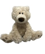 Gund Philbin Teddy Bear Stuffed Animal Plush 12 inch Cream White Sitting... - £9.96 GBP