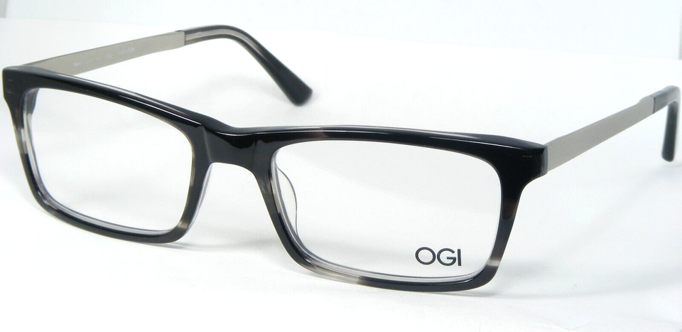 OGI EVOLUTION 9205 1625 GREY TIGER /SILVER EYEGLASSES GLASSES FRAME 52-1... - $80.47