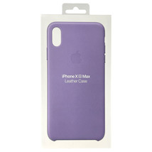 Luxury Leather Case! Lilac Purple - iPhone XS Max (Genuine Apple) - £10.07 GBP