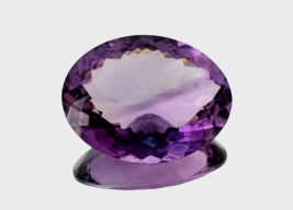 Fine 54.3 ct Natural Amethyst oval cut Gemstone from Uruguay - £273.64 GBP