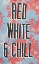Wound Up Juniors &#39;Red White &amp;Chill&#39; Tie Dye T-shirt Multicolor Size S/CH(3-5) - £10.83 GBP