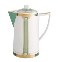 Vista Alegre - Emerald (Ref # 21122001) - Porcelain Coffee Pot - 30oz - £237.62 GBP
