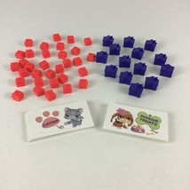 Littlest Pets Shop Monopoly Replacement Game Pieces Doggie Treats Cards Carriers - £10.86 GBP