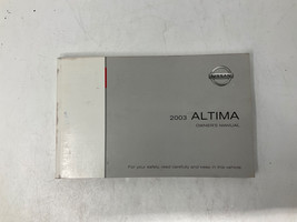2003 Nissan Altima Owners Manual OEM J01B03011 - $26.99