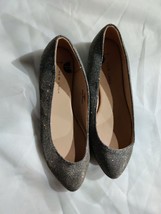 Womens New Look Flat Pumps Ladies Glitter Ballet  Shoes Size 5 - £10.38 GBP