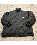 Vintage Green Bay Packers Pro Player Team Full Zip Puffer Down Jacket Sz... - $96.74