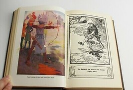 ROBIN HOOD 1923 CHILDREN&#39;S CLASSICS BOOK ILLUSTRATED by EDWIN JOHN PRITTIE - £19.54 GBP