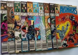 Avengers, 1988-1989, 10 Comic Lot, 290 Thru 299, Good/Very-Good Cond - $49.50