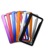 US Colorful car license plate frame holder Automotive modification parts... - $17.00