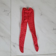 Vintage Skipper Barbie Doll 1970s Red Tights Leggings Hole - £11.44 GBP