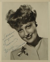 J EAN Ette Macdonald Signed Autographed Photo - The Merry Widow w/COA - £125.03 GBP
