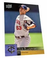 2009 Upper Deck Baseball #239 Nick Blackburn - $2.45