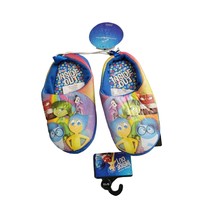 NWT Disney pixar Inside out blue size 9/10 kids slip on slippers - £6.86 GBP