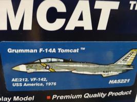 Hobby Master HA5221 Grumman F-14A Tomcat AE/212. VF-142, USS America, 1976 - £143.36 GBP