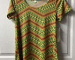 NWT Lularoe Kermit the Frog Short Sleeved T shirt Womens Size XS All Ove... - $14.40