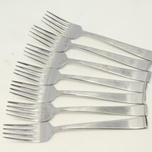 Wallace Georgetown Salad Forks 7 3/8" Glossy Stainless 18/10 Lot of 7 - $32.33