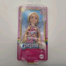 Barbie Chelsea Doll NRFB Blonde Purple Flower Dress Yellow Shoes - Packa... - $105.68 MXN