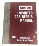 Motor Imported Car Repair Manual 1980-1986 Professional Service Trade 8t... - £11.32 GBP