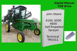 John Deere 6100  6500  6600 Self-Propelled Sprayer Technical Manual See ... - £18.66 GBP