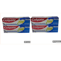 Colgate Total Whitening Toothpaste 3.3 oz Whole Mouth Health Set of 4 - £15.88 GBP