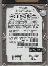 Hitachi Travelstar Internal Disk Drive  HTS548040M9AT00  MRL252L2G5HVZG ... - $14.85