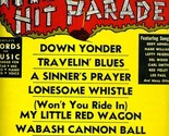 Hillbilly Hit Parade 1952 &amp; Hillbilly and Cowboy Hit Parade 1953 Words a... - $17.87