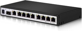 8 Port PoE Switch Smart Managed Gigabit Switch Up to 120W Power Supply Support W - £65.04 GBP