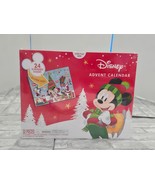Disney Mickey Mouse Advent Christmas Calendar 32pc w Figures Stickers etc - $41.14 CAD
