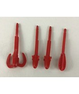 GI Joe Accessories Replacement Missiles Hook Projectiles 4pc Lot Vintage... - £12.80 GBP