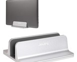 Vertical Laptop Stand, Aluminum Laptop Holder Desktop Stand With Adjusta... - $39.99