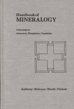 Handbook of Mineralogy Arsenates Phosphates Vanadates LN - $140.25