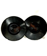  lot 2 Antique 1912-21 Edison Diamond Record Thick Disc Phonograph molde... - £36.17 GBP