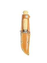 Vintage Edge Mark Mora Sweden Knife With Leather Sheath - $555.02 MXN