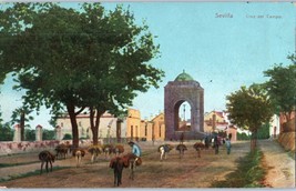 Sevilla Cruz del Campo Spain Postcard - £5.43 GBP